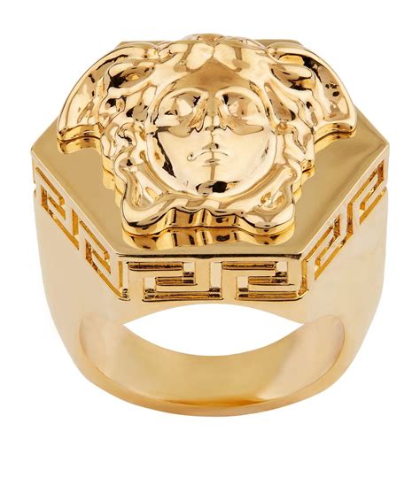 versace ring for men gold